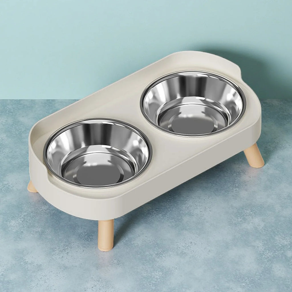 Gamelle Double Inox Colorée Surlevée