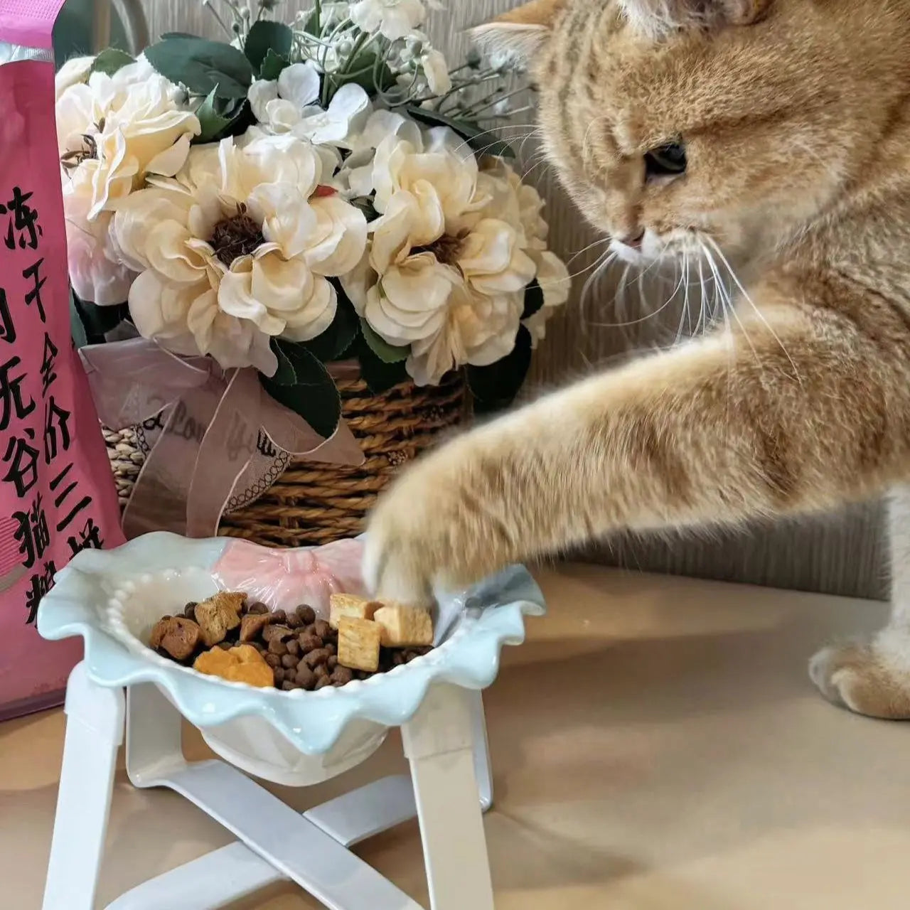 Bol Céramique Love pour Chat et Chiot