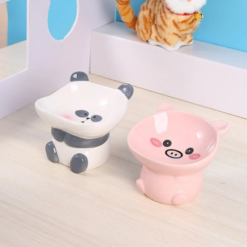 Bol Céramique Cartoon Mignon pour Chat et Chien