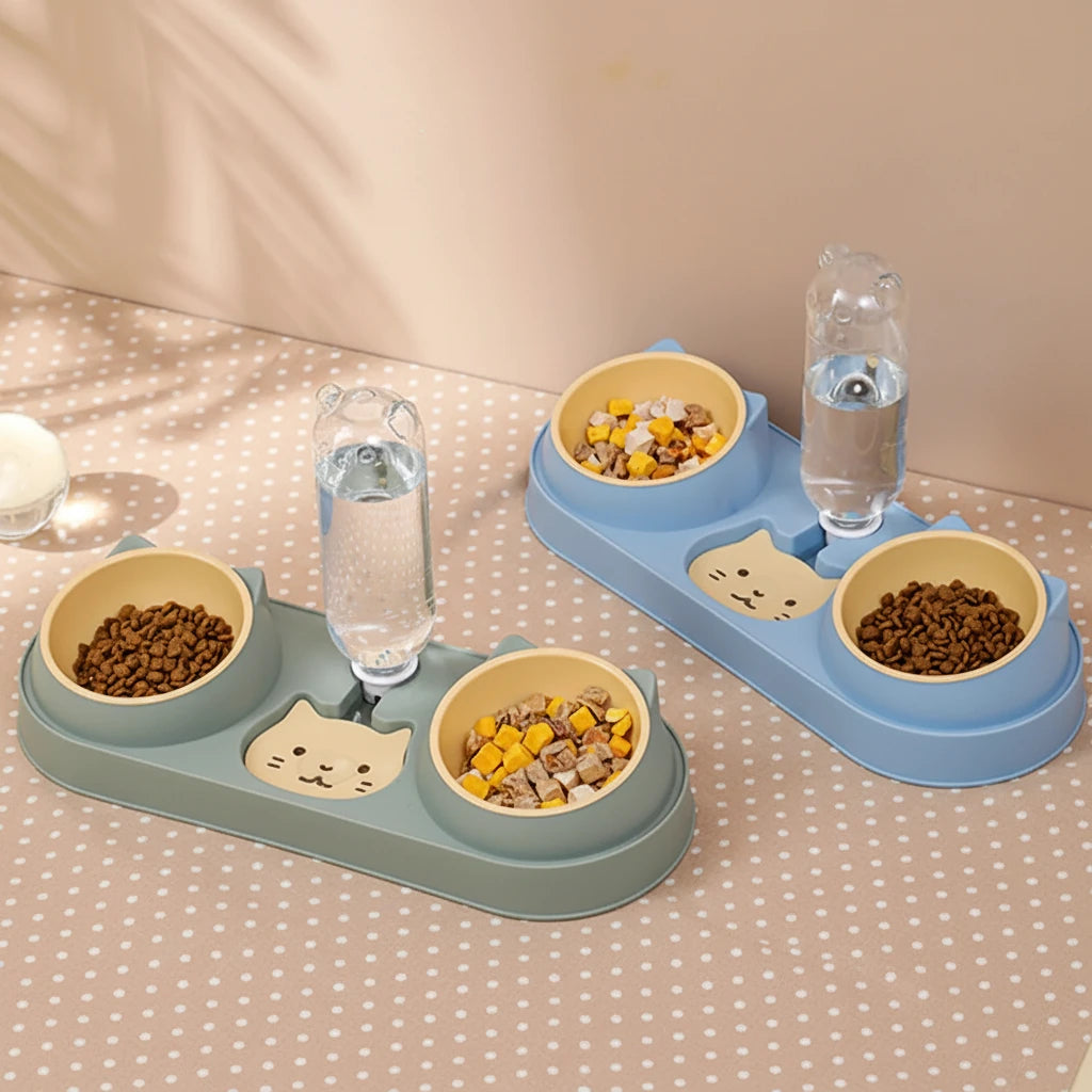 Distributeur Automatique avec Fontaine pour Chat