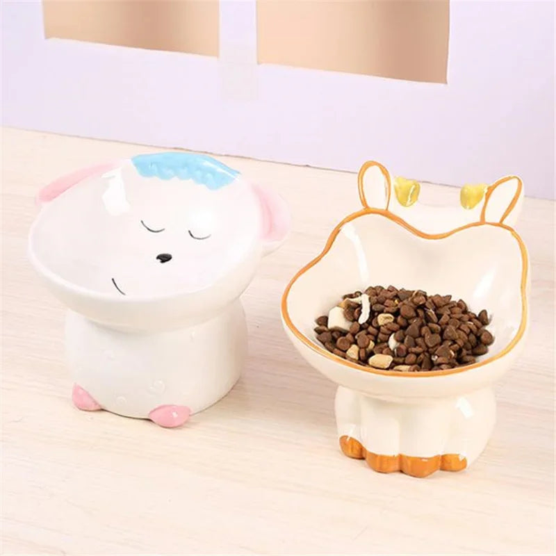 Bol Céramique Cartoon Mignon pour Chat et Chien