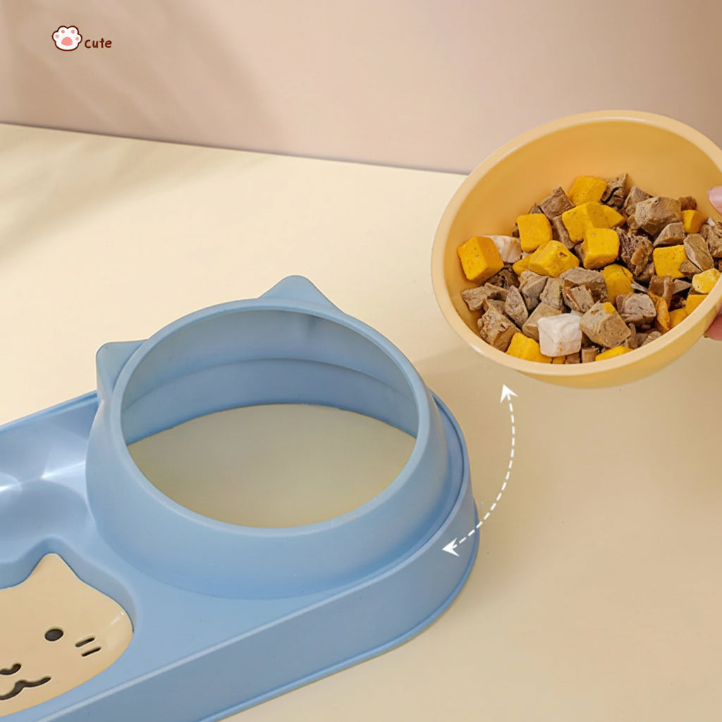 Distributeur Automatique avec Fontaine pour Chat